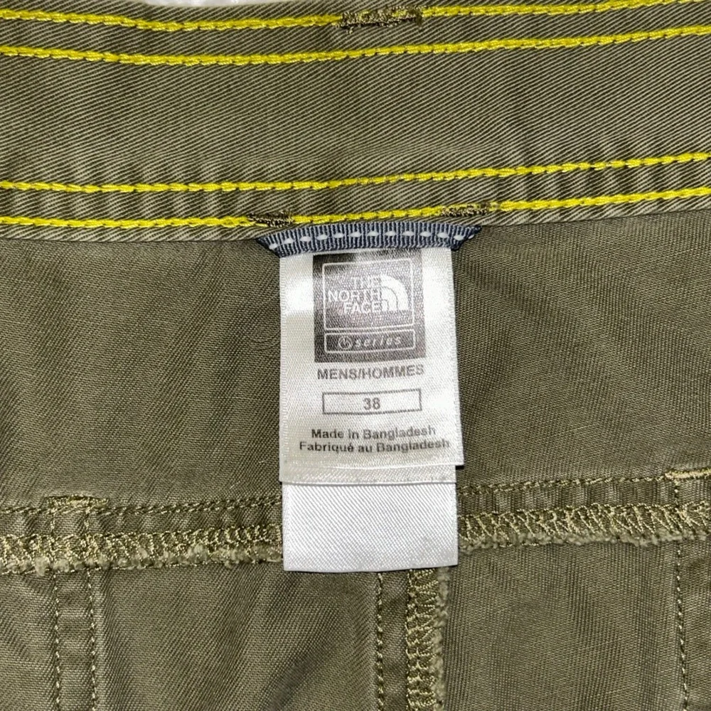 The North Face Carpenter Pants Mens 38 Green Cotton Canvas Utility Work Trousers